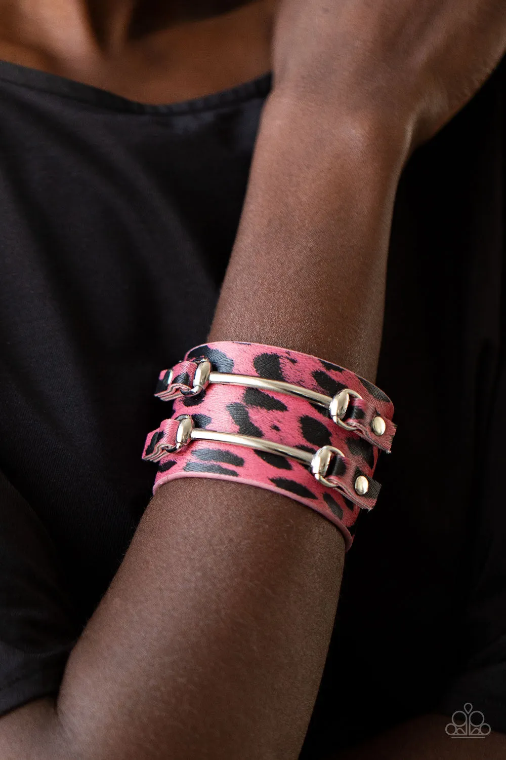 Paparazzi Safari Scene - Pink Bracelet
