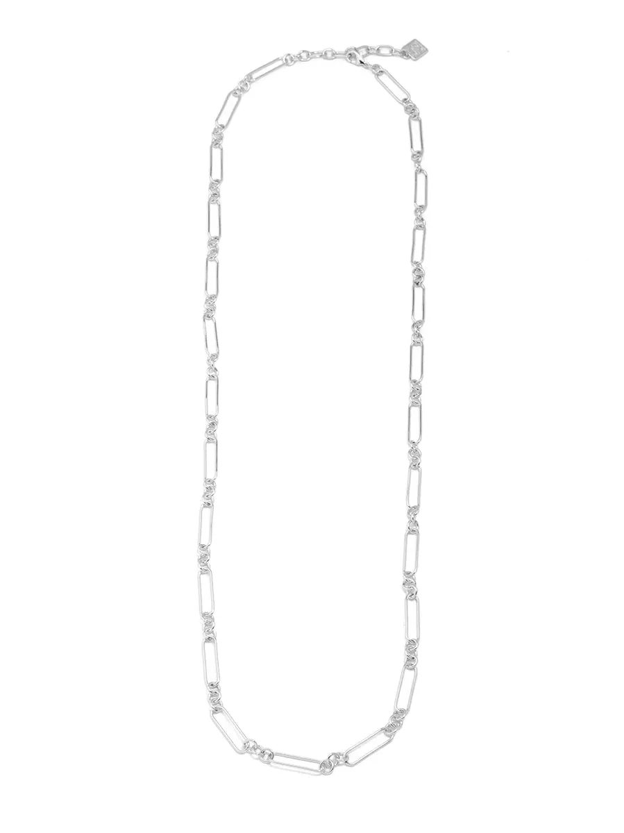 Paperclip & Rolo Chain Necklaces