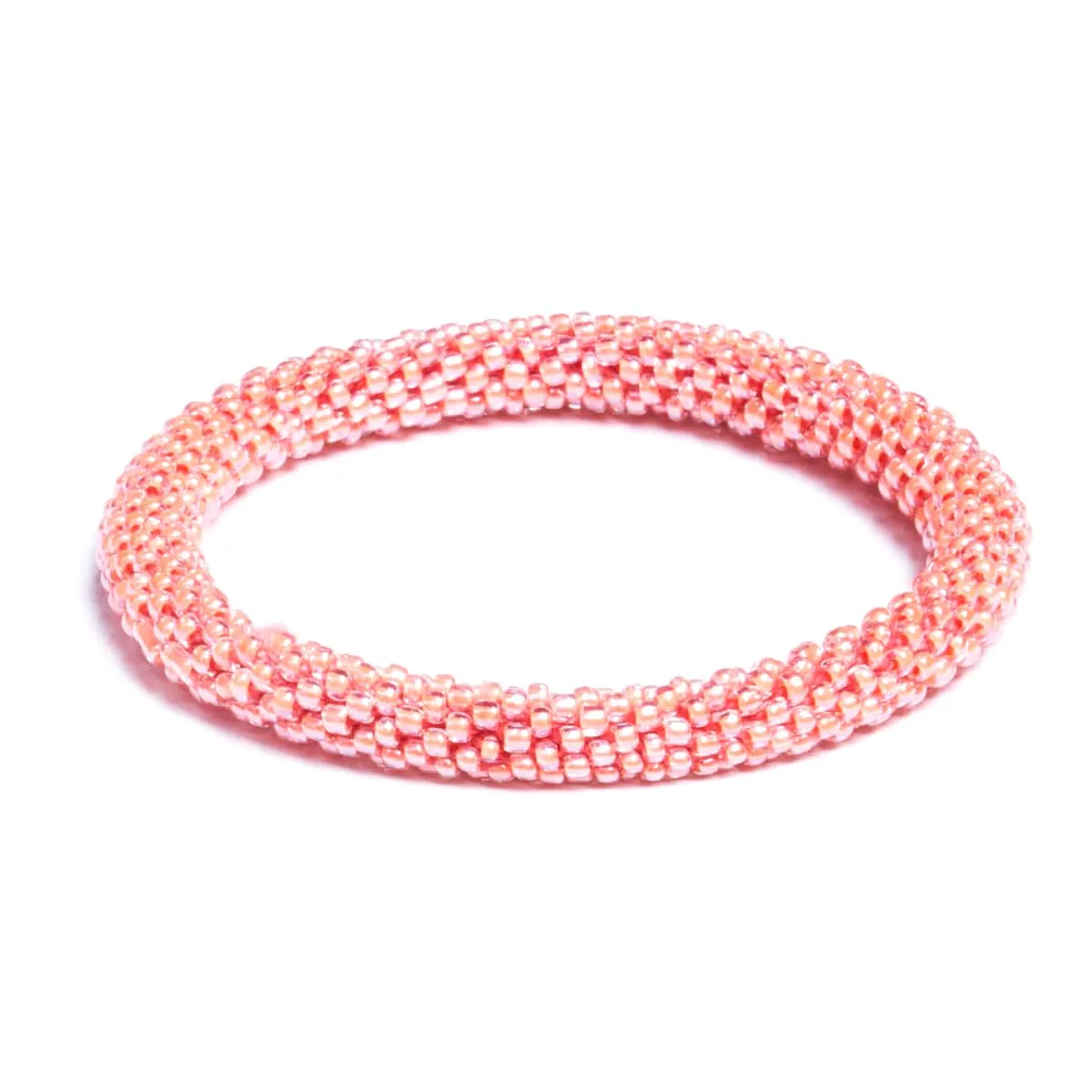 Pink Azalea | Himalayan Glass Bead Bracelet