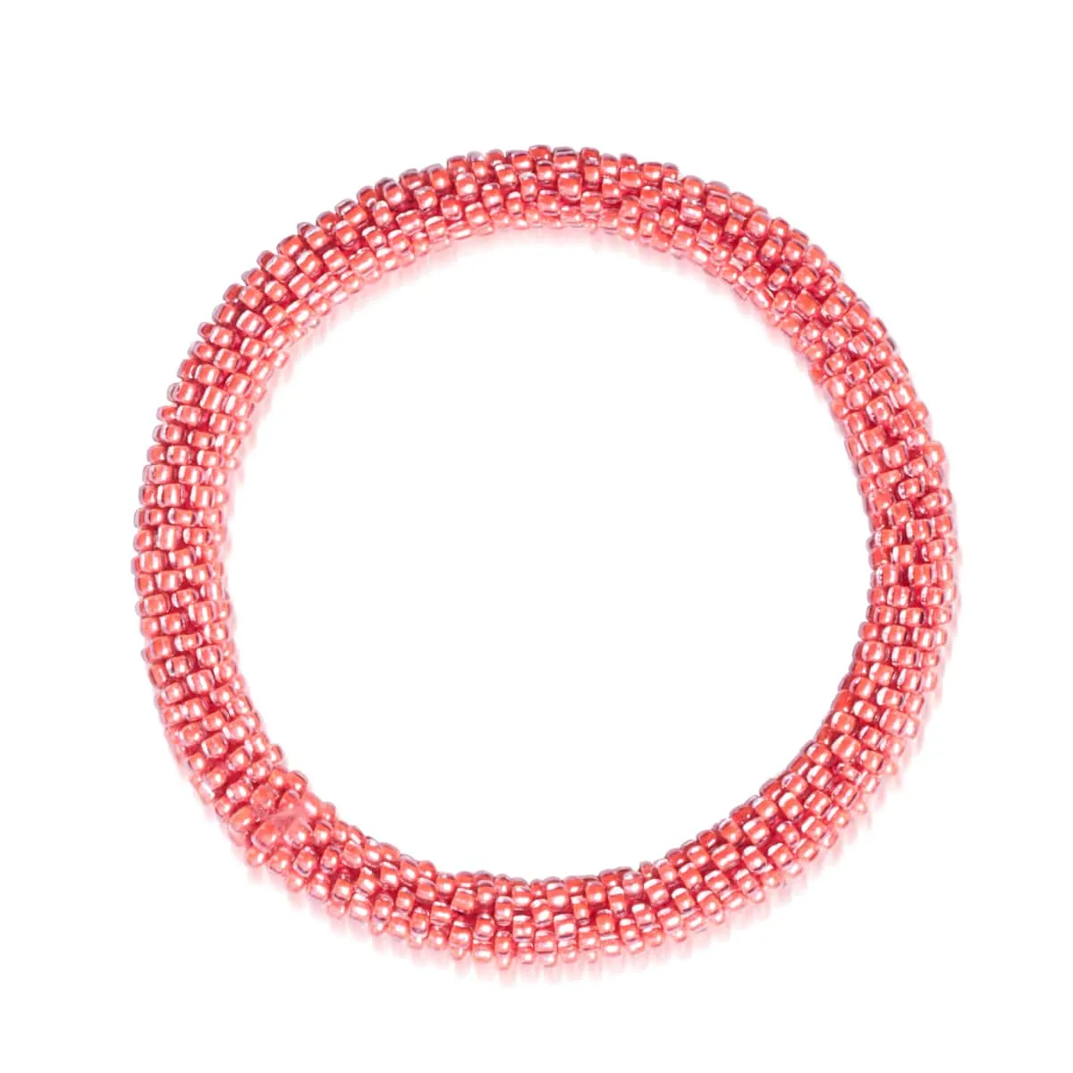 Pink Azalea | Himalayan Glass Bead Bracelet