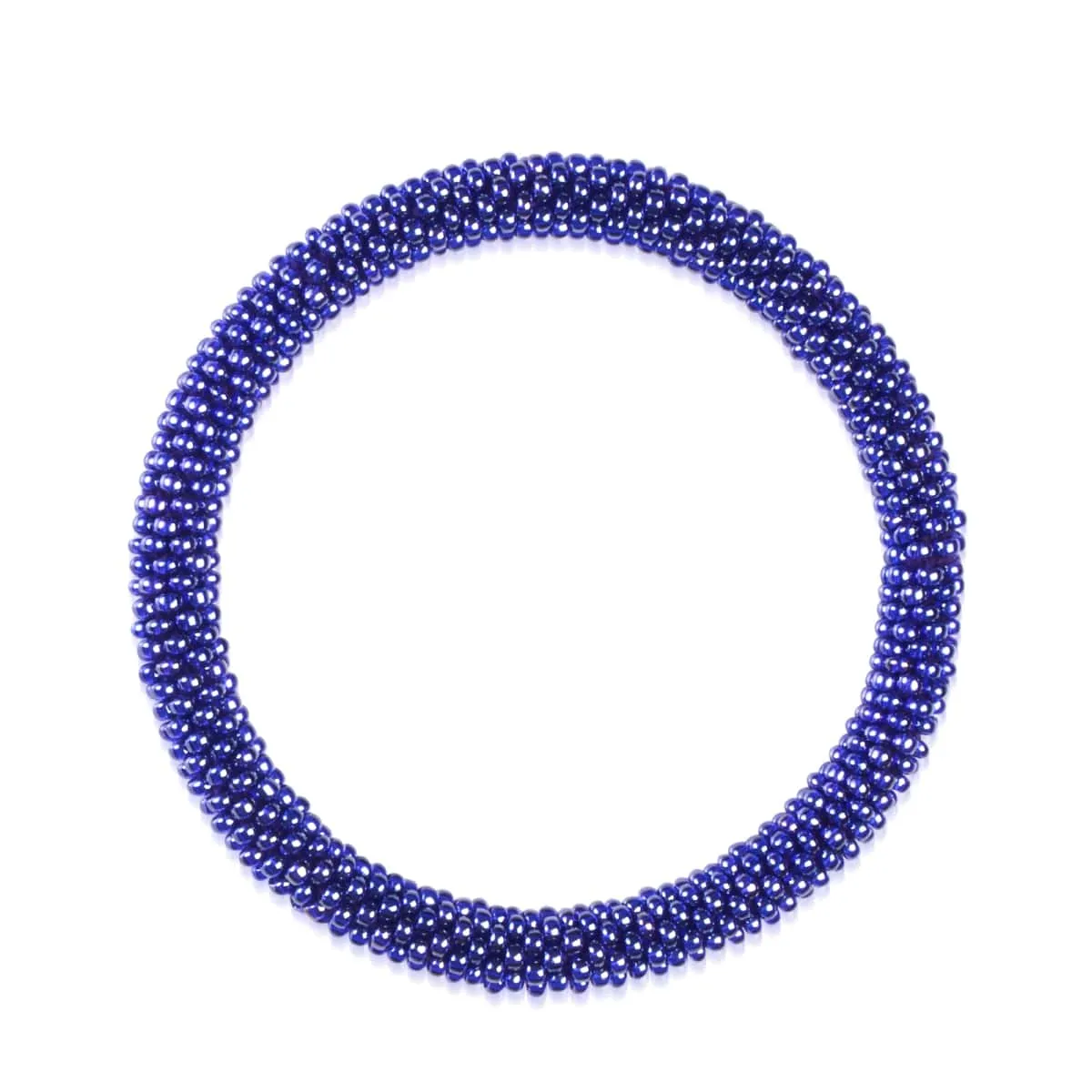 Purple Moon | Himalayan Glass Bead Bracelet