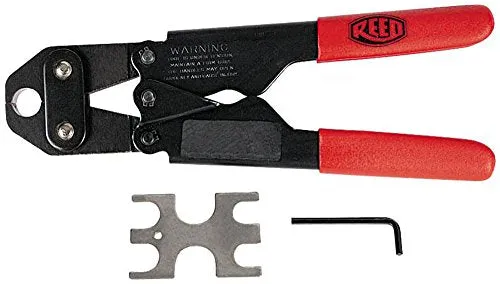 REED PXCR34S 3/4-Inch Capacity PEX Crimpers with 9-Inch Handle