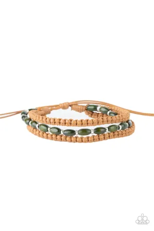 Refreshingly Rural Green Paparazzi Bracelet