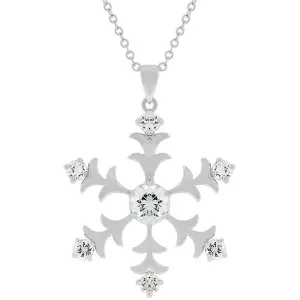 Rilla Snowflake CZ Pendant