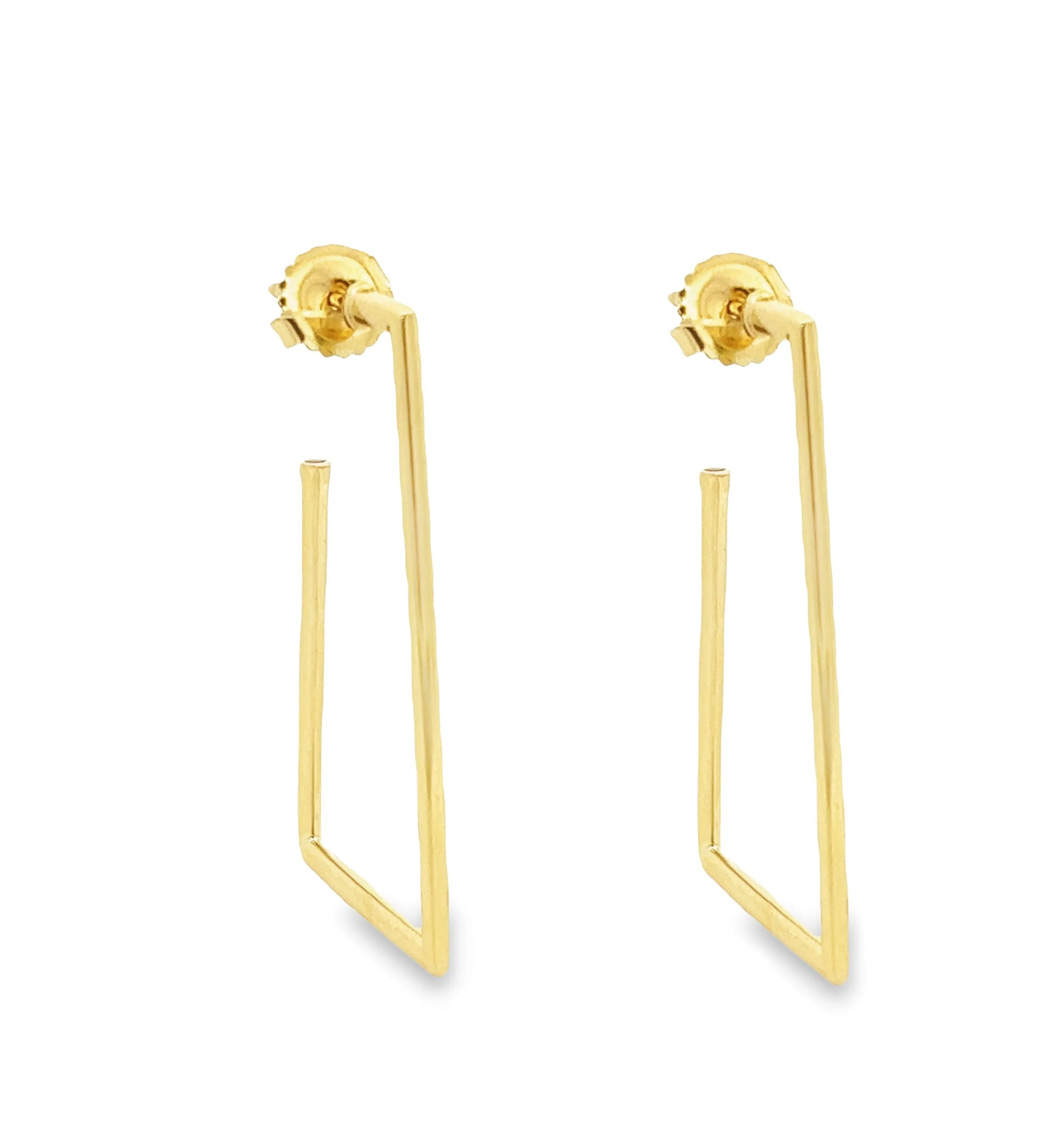 Roberto Coin 18k Yellow Gold Hoop Earrings