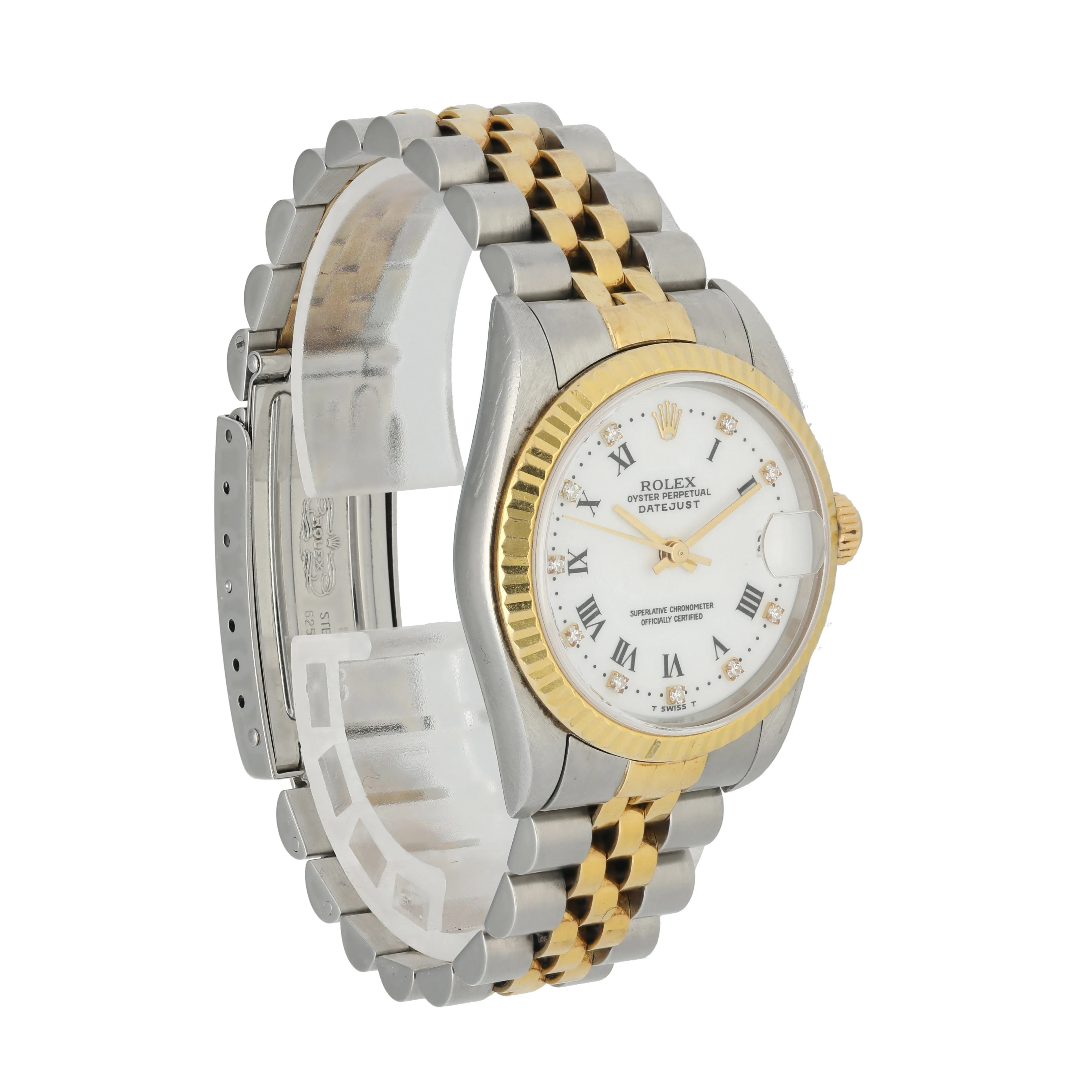 Rolex Datejust Midsize 78273 Diamond Dial Ladies Watch
