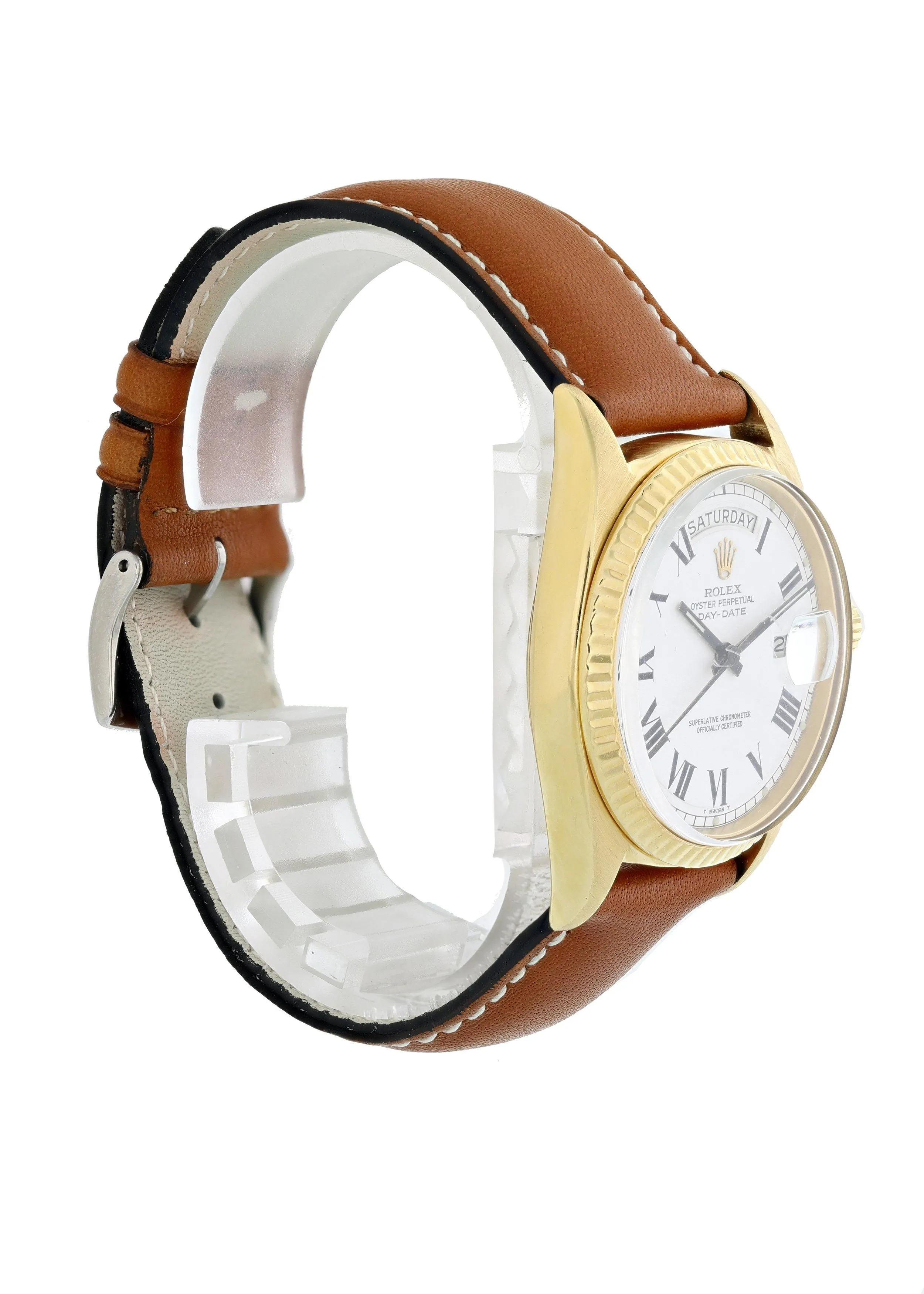 Rolex Day Date President 1803 Buckley Dial Mens Watch