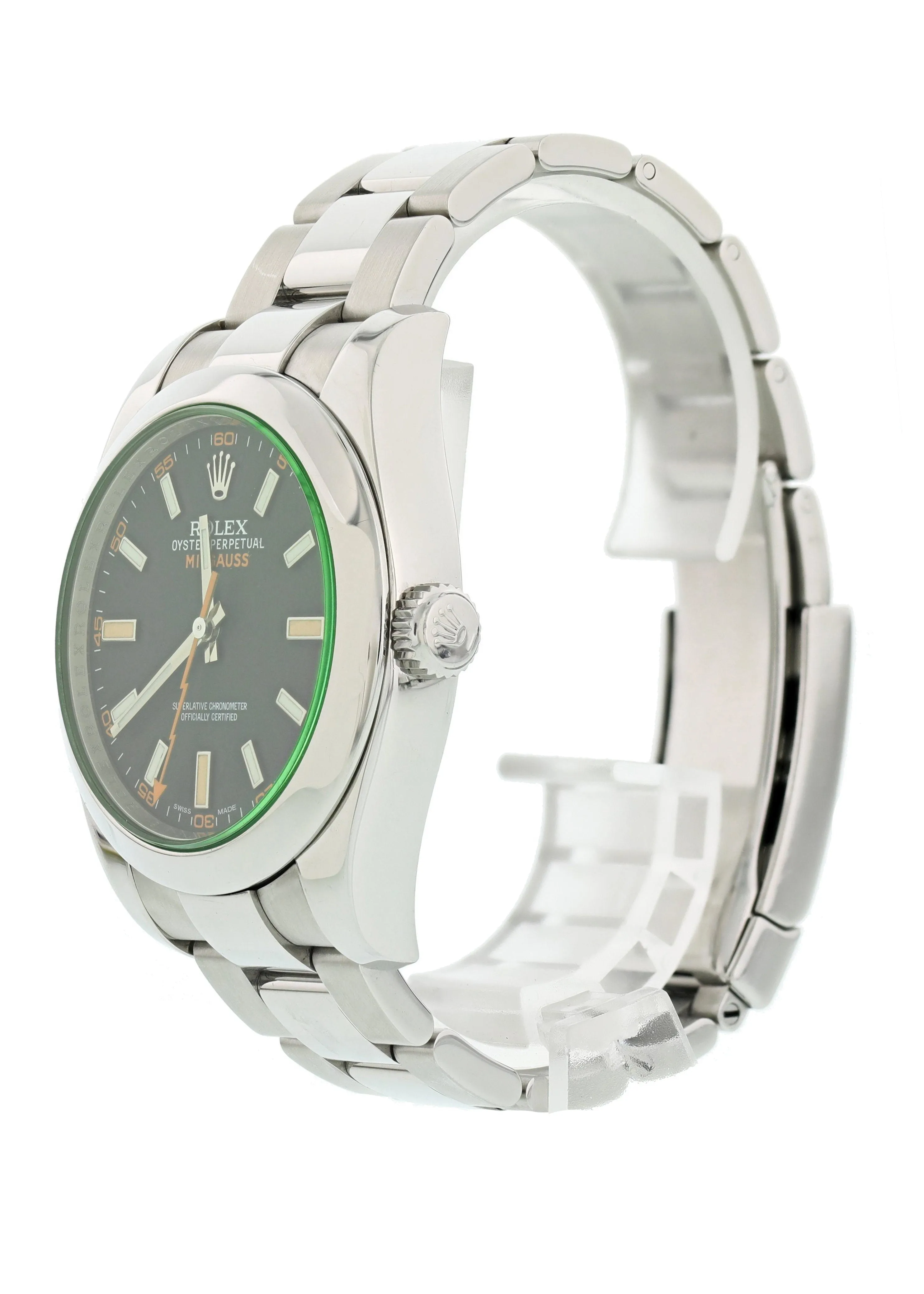 Rolex Milgauss 116400GV Men's Watch Box And Papers