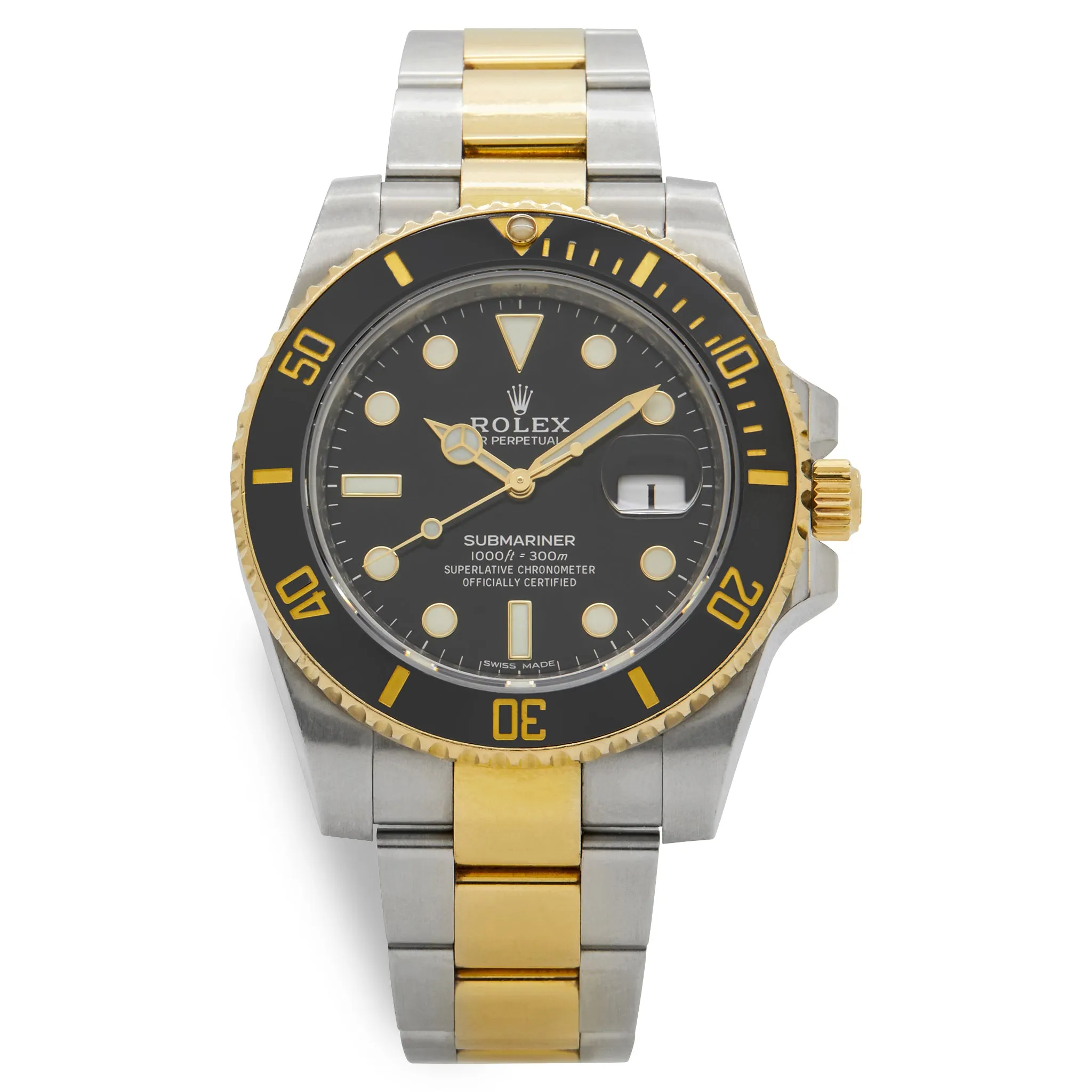 Rolex Submariner 116613LN Black Dial Automatic Men's Watch