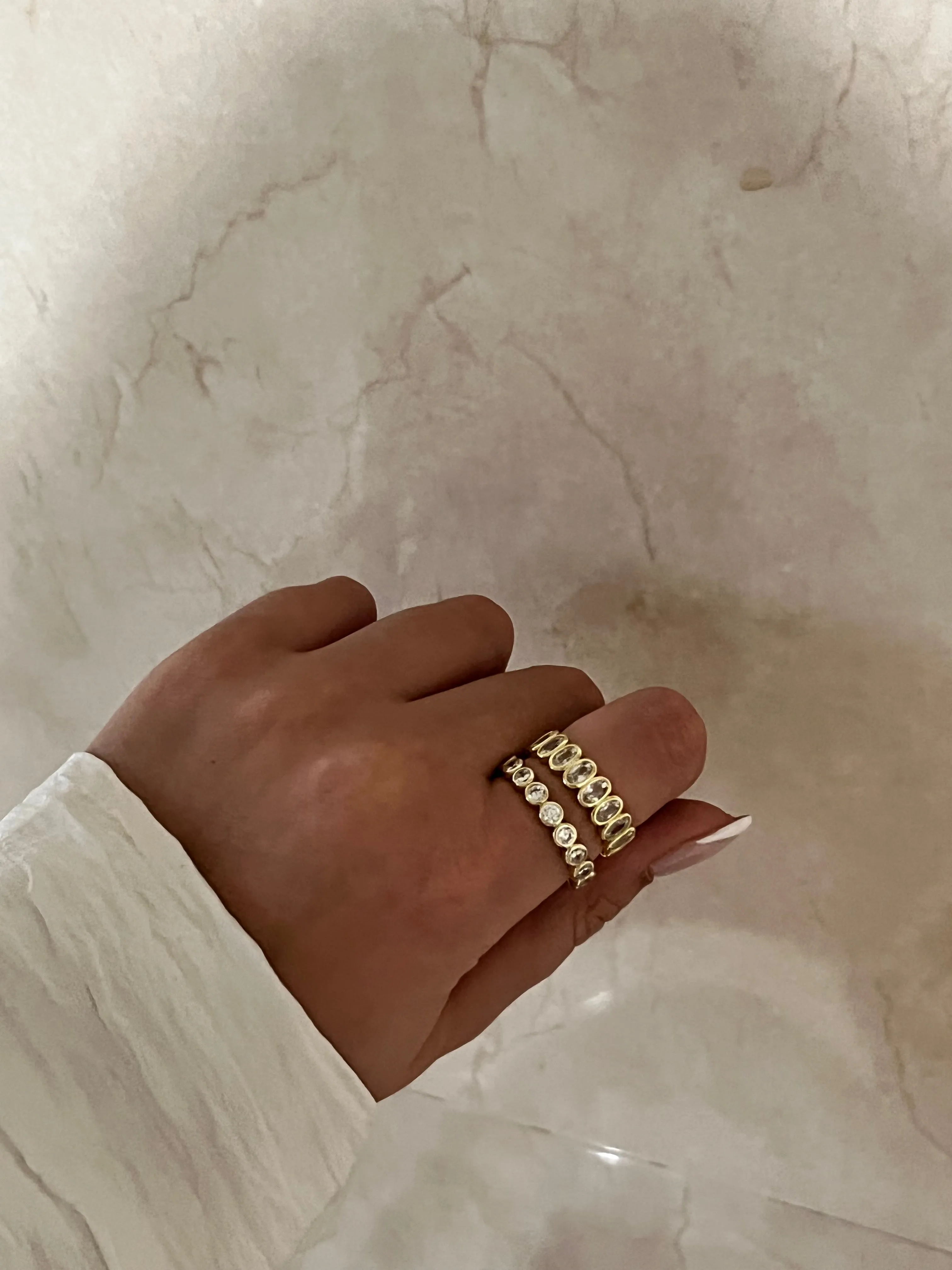 Round Bezel Ring