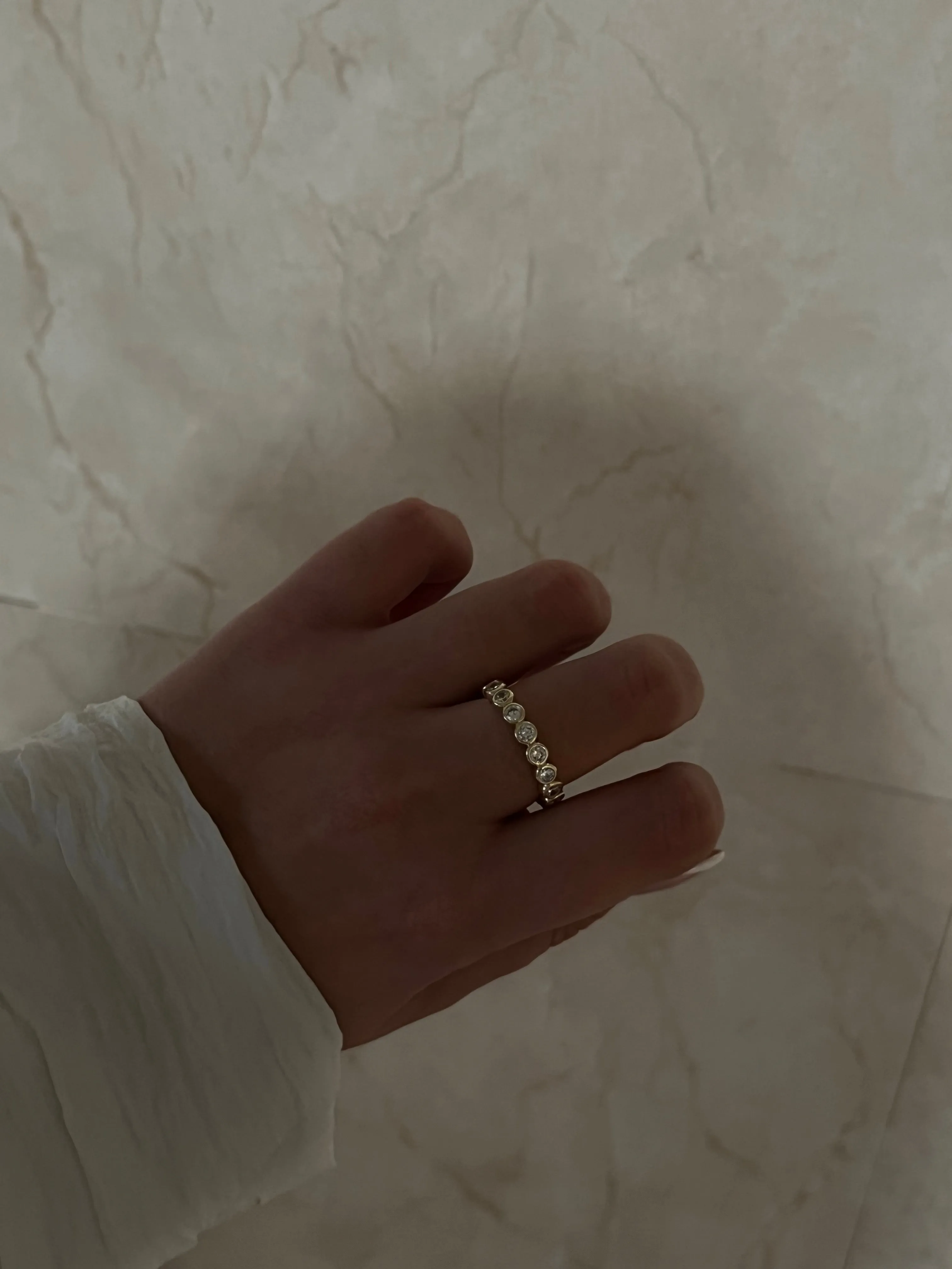 Round Bezel Ring
