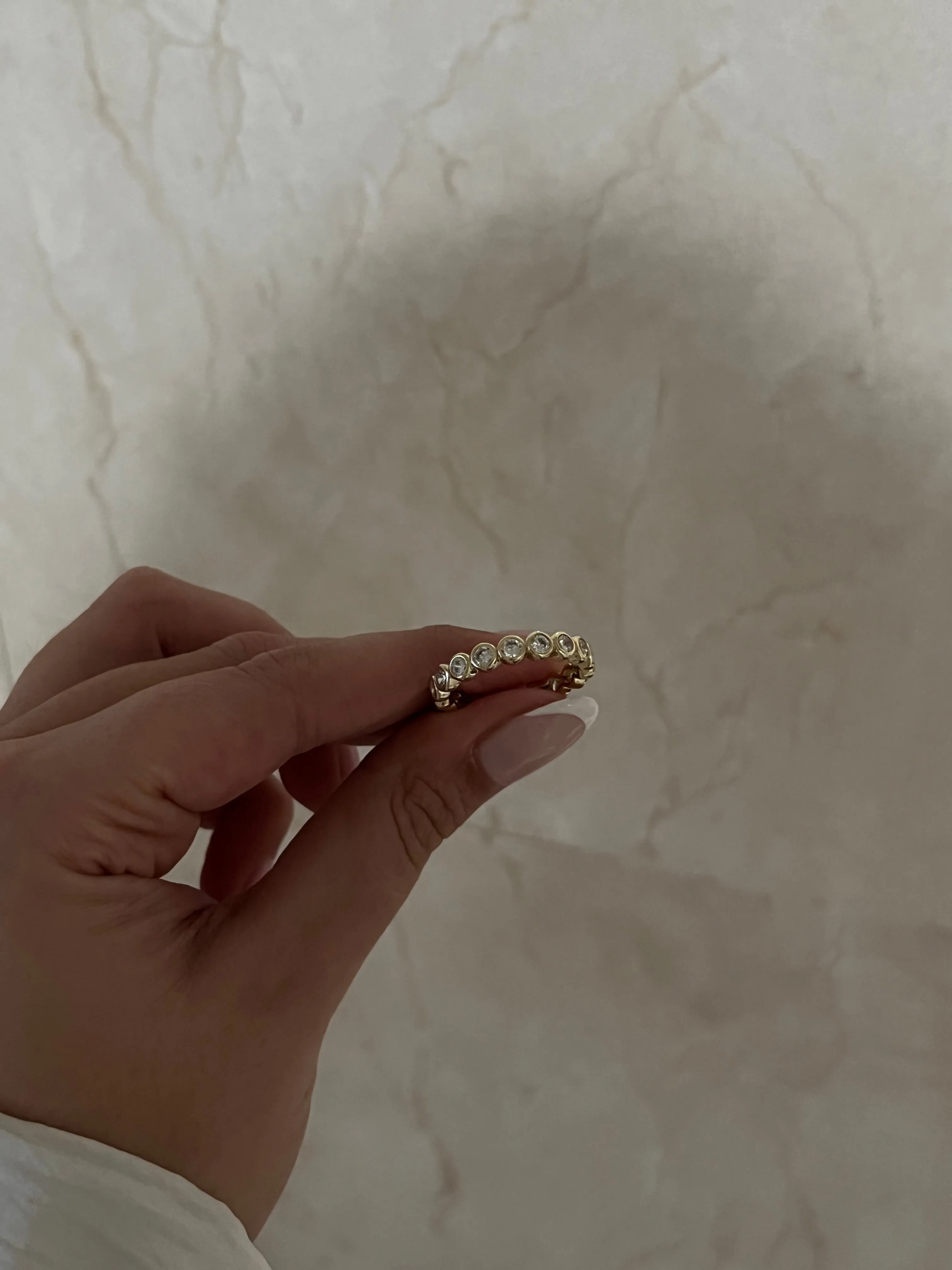 Round Bezel Ring