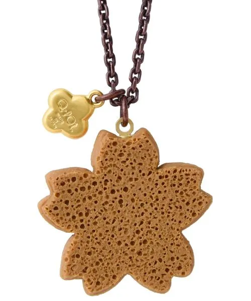 SAKURA Sugar Cookie Necklace【Japan Jewelry】