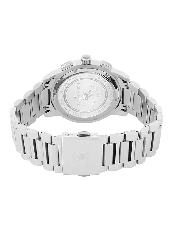 SANTA BARBARA Men's WATCH CHRONOGRAPH SB.1.10512-3, BLACK, bracelet