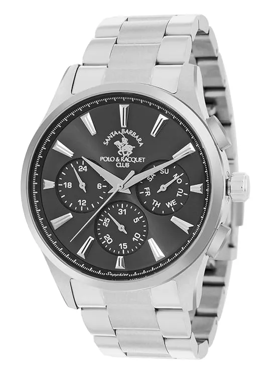 SANTA BARBARA POLO & RACQUET CLUB Black Dial Chronograph Watch for - Men SB.1.10542-2
