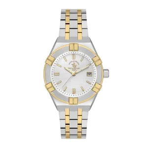 Santa Barbara Polo & Racquet Club  Quartz Silver Dial Analog Watch For -  Women SB.1.10559-4