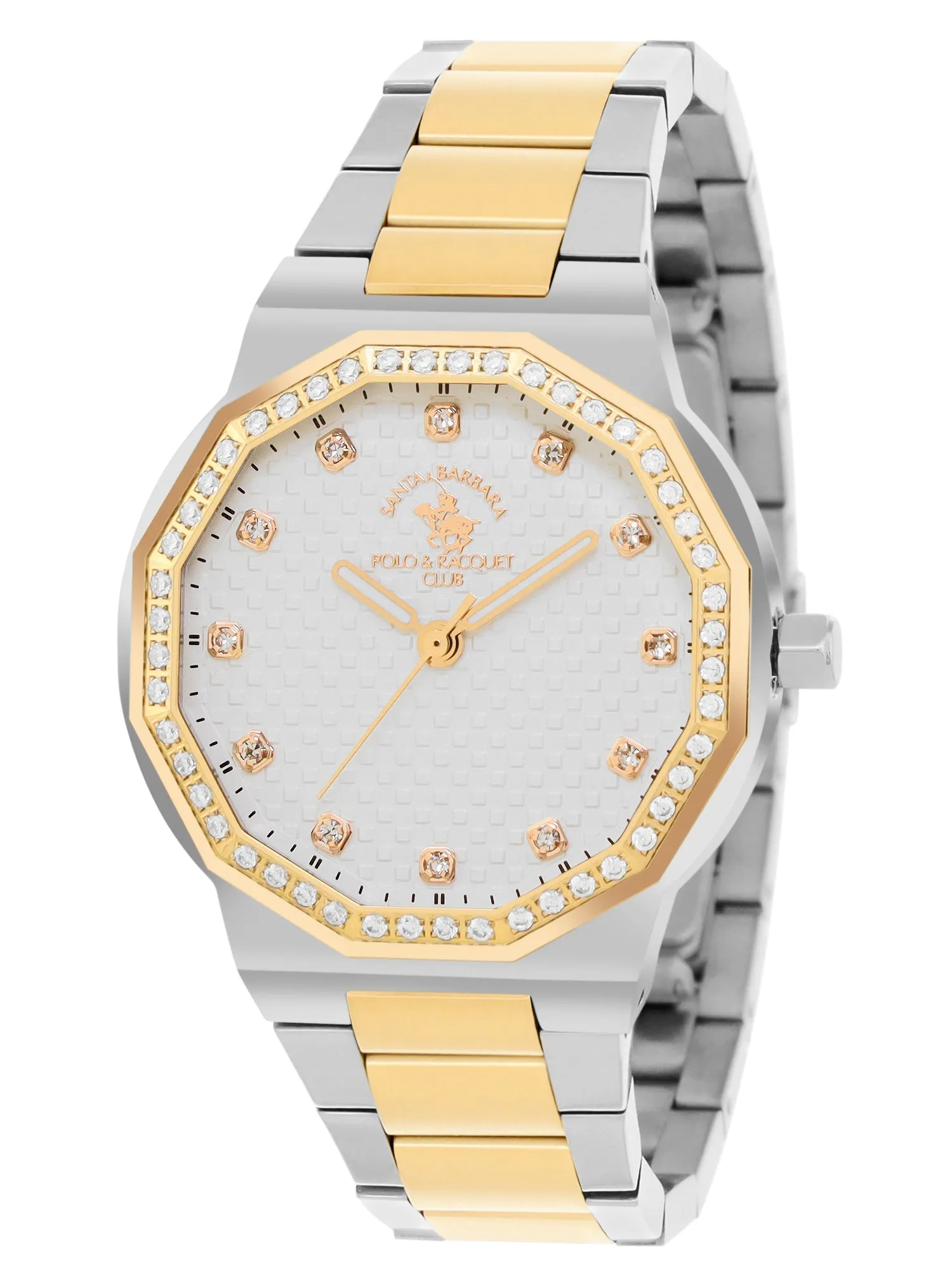 Santa Barbara White Dial Quartz Analog Watch - for Women SB.1.10552-3
