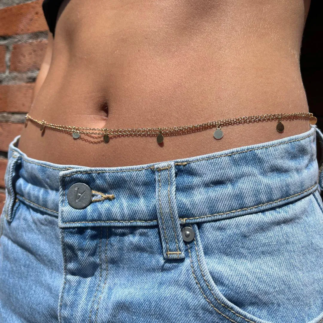 Shimmer Belly Chain