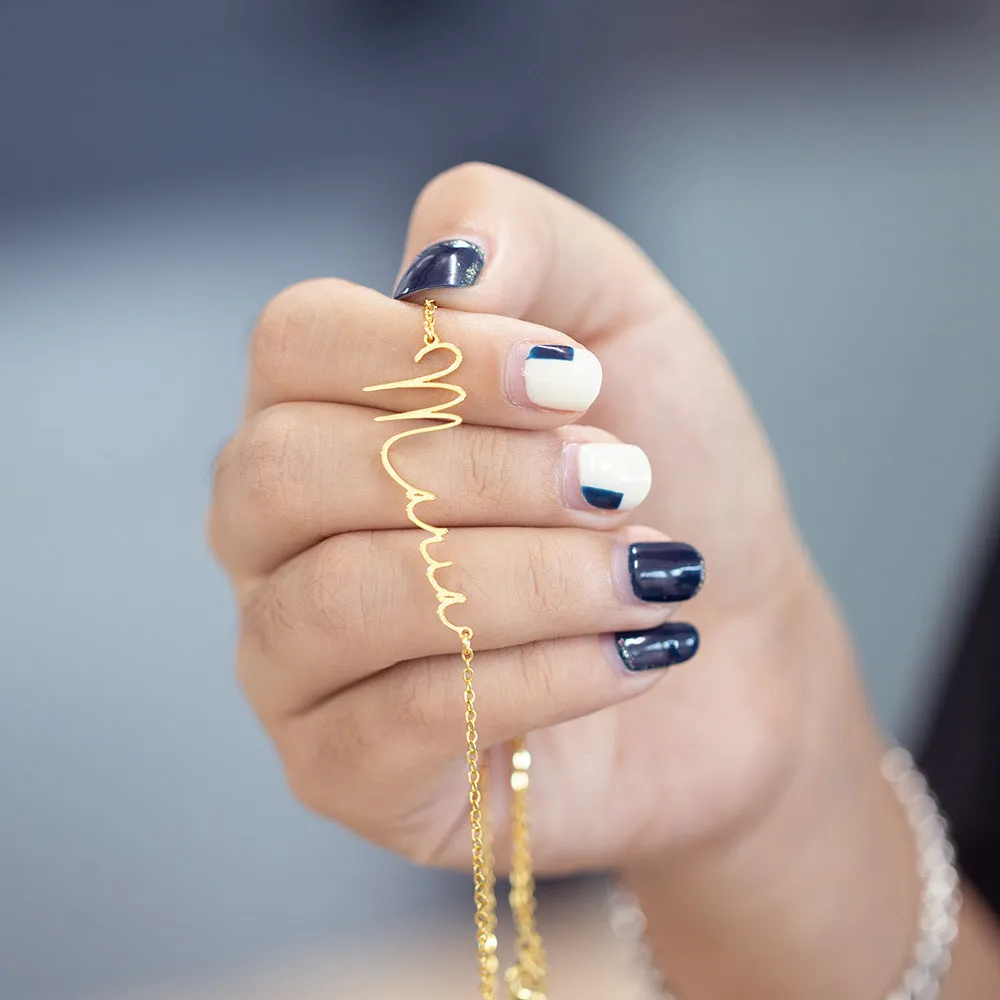 Simple and Elegant  Customizable Name Necklace