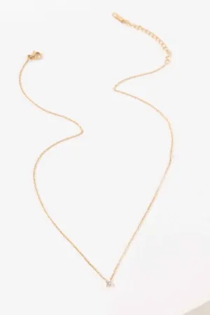 Single Charm Stone Necklace