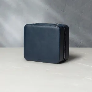 six-watch box, saffiano
