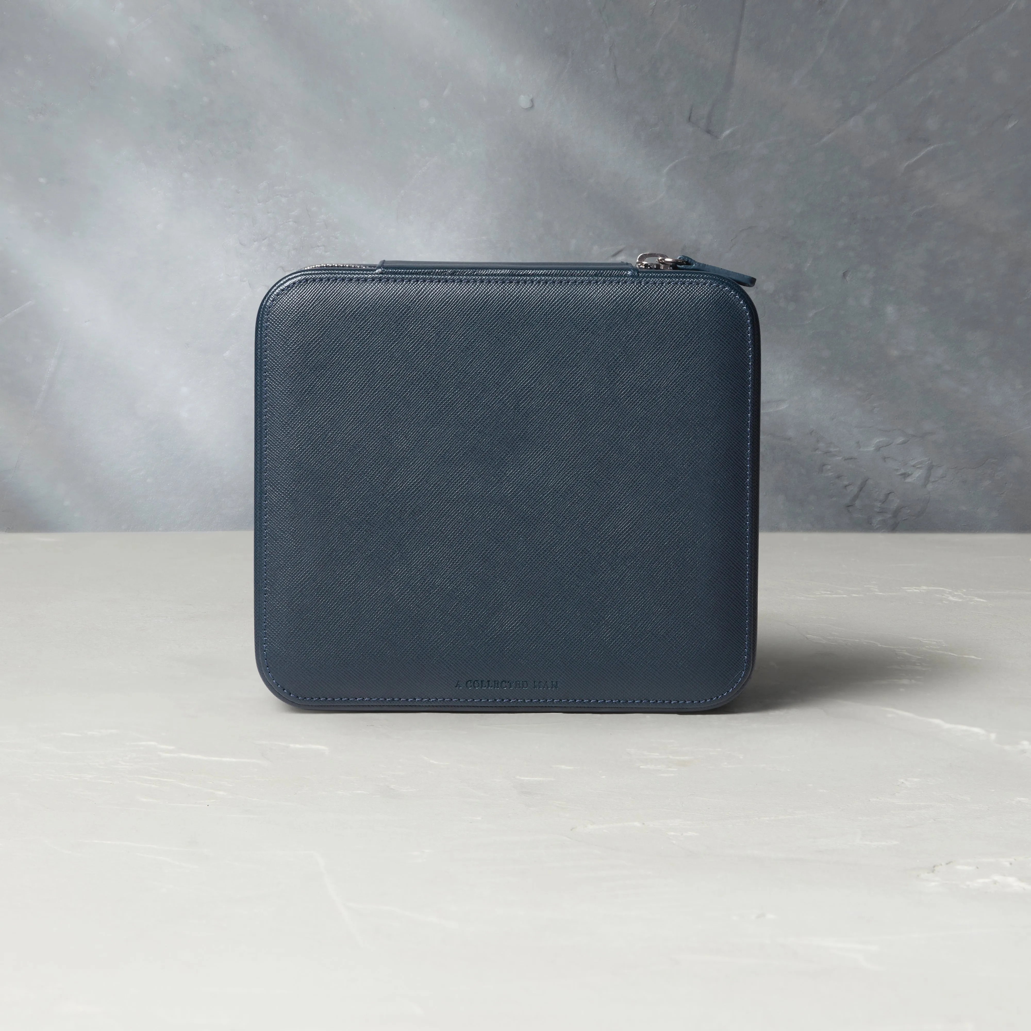 six-watch box, saffiano