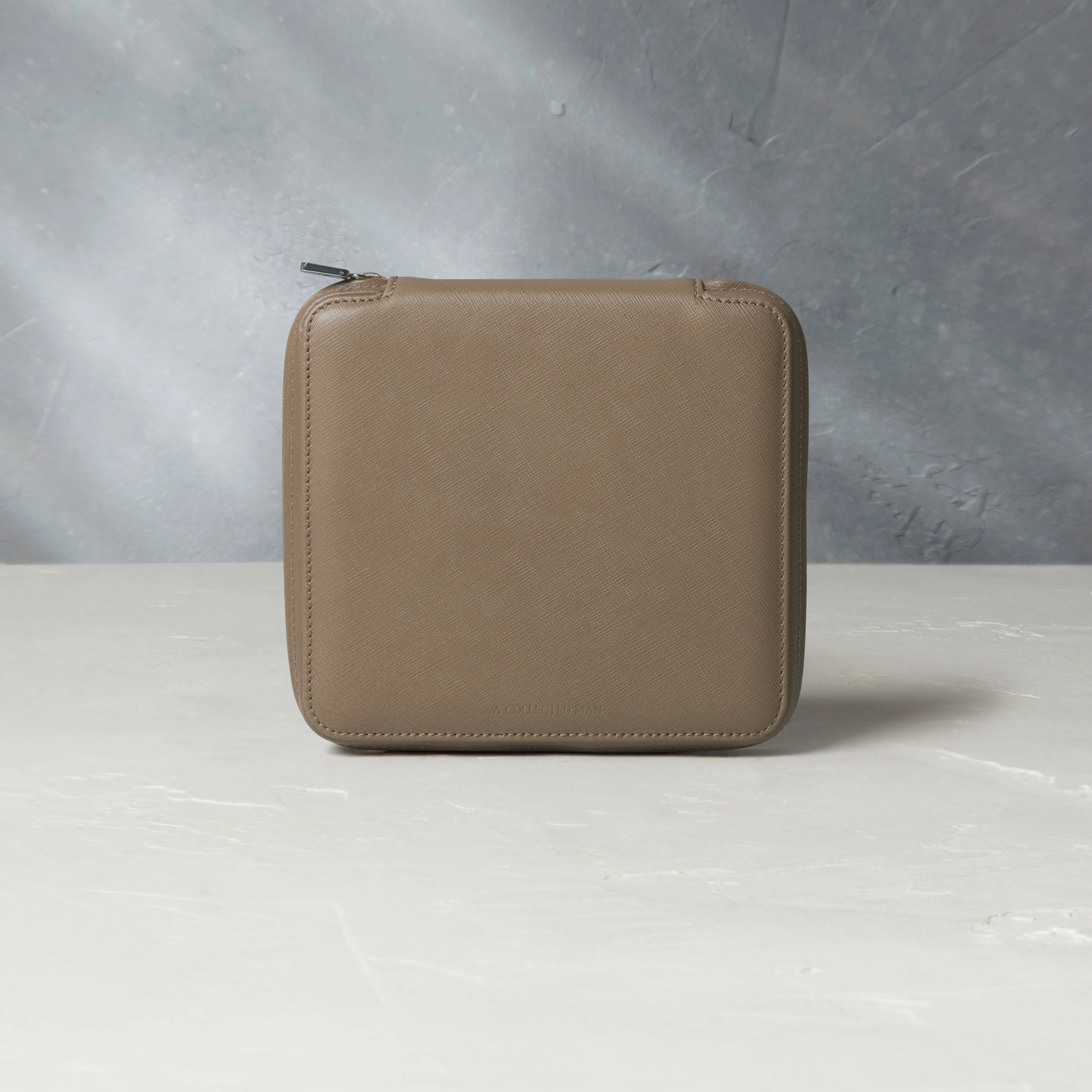 six-watch folio, saffiano