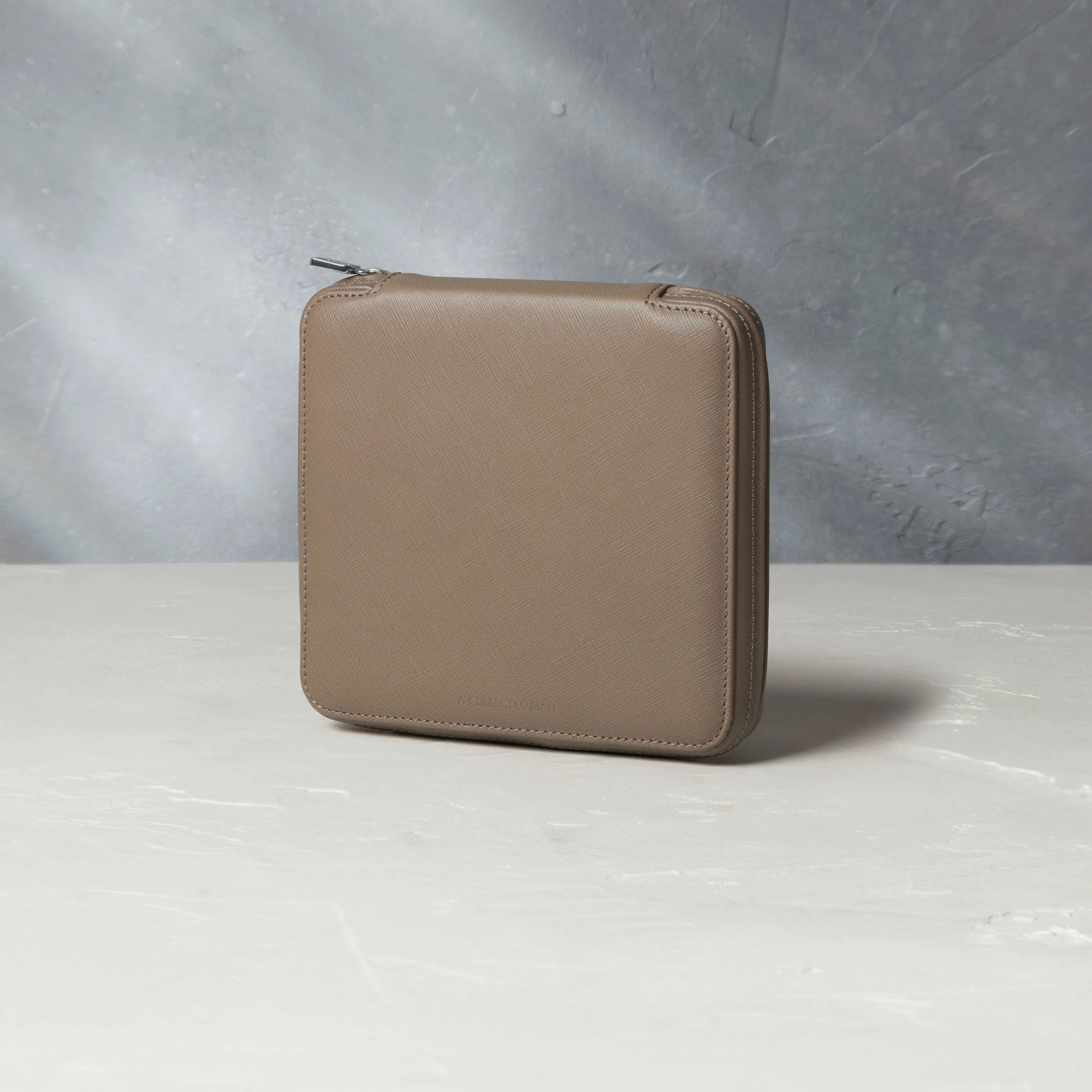 six-watch folio, saffiano