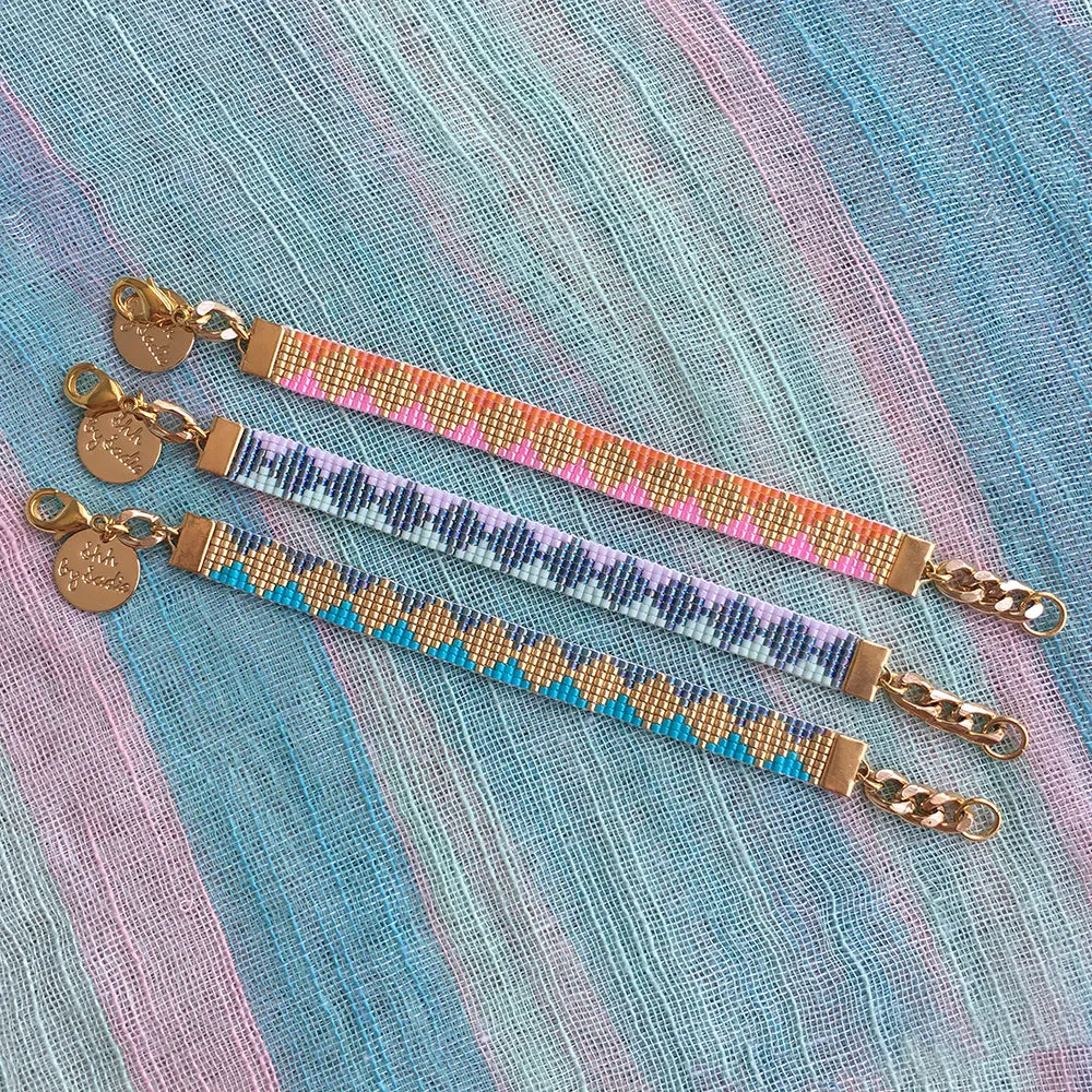 Skinny Soleil Bracelet - Yellow / Turquoise / Mint