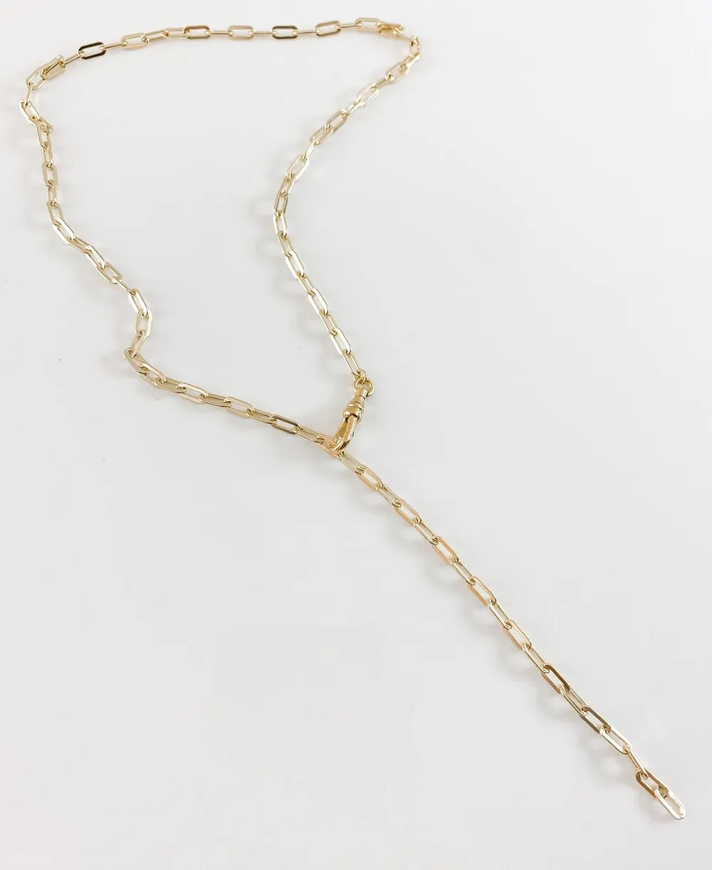 Small SQUARE LARIAT