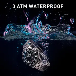 Smith & Wesson Metal SWAT Watch - Back Glow