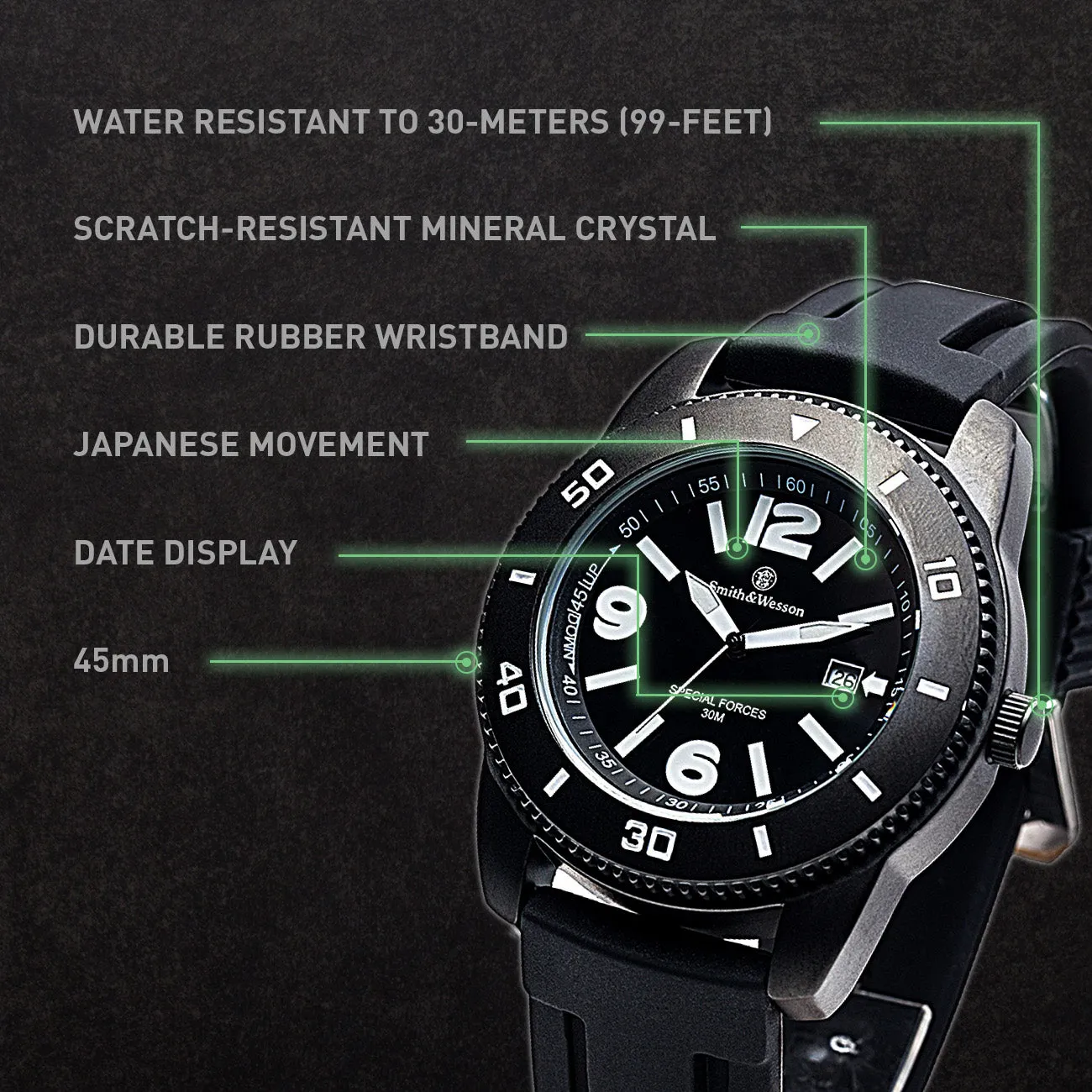 Smith & Wesson Paratooper Watch