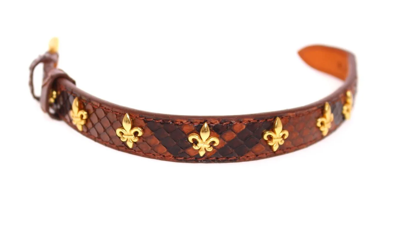 Snakeskin 18K Silver 925 Bracelet