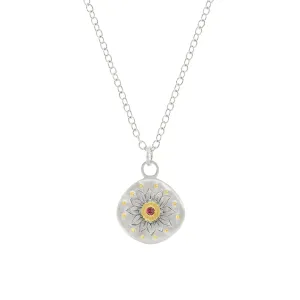 Soleil Ruby Charm Pendant