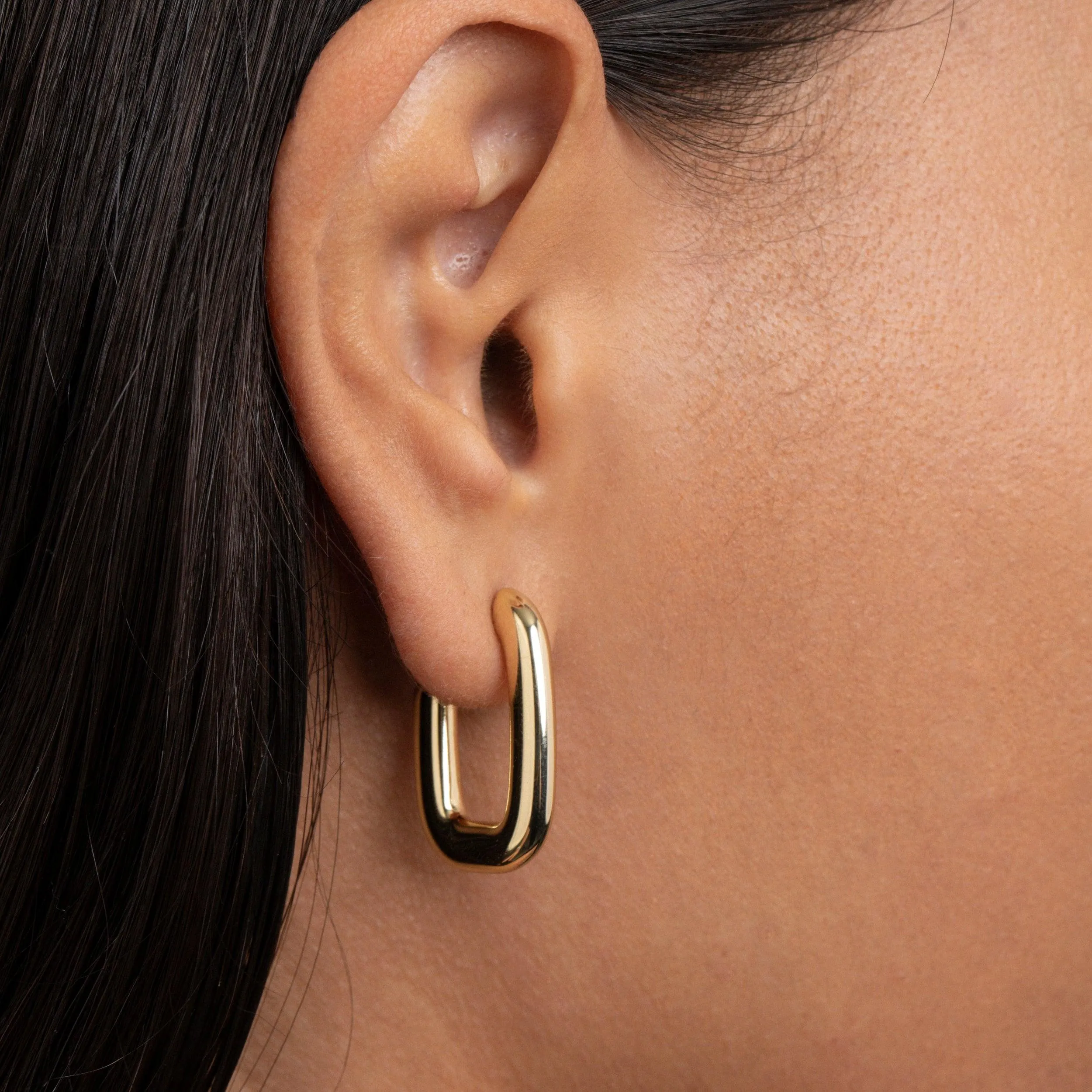 Square Hoop Earrings