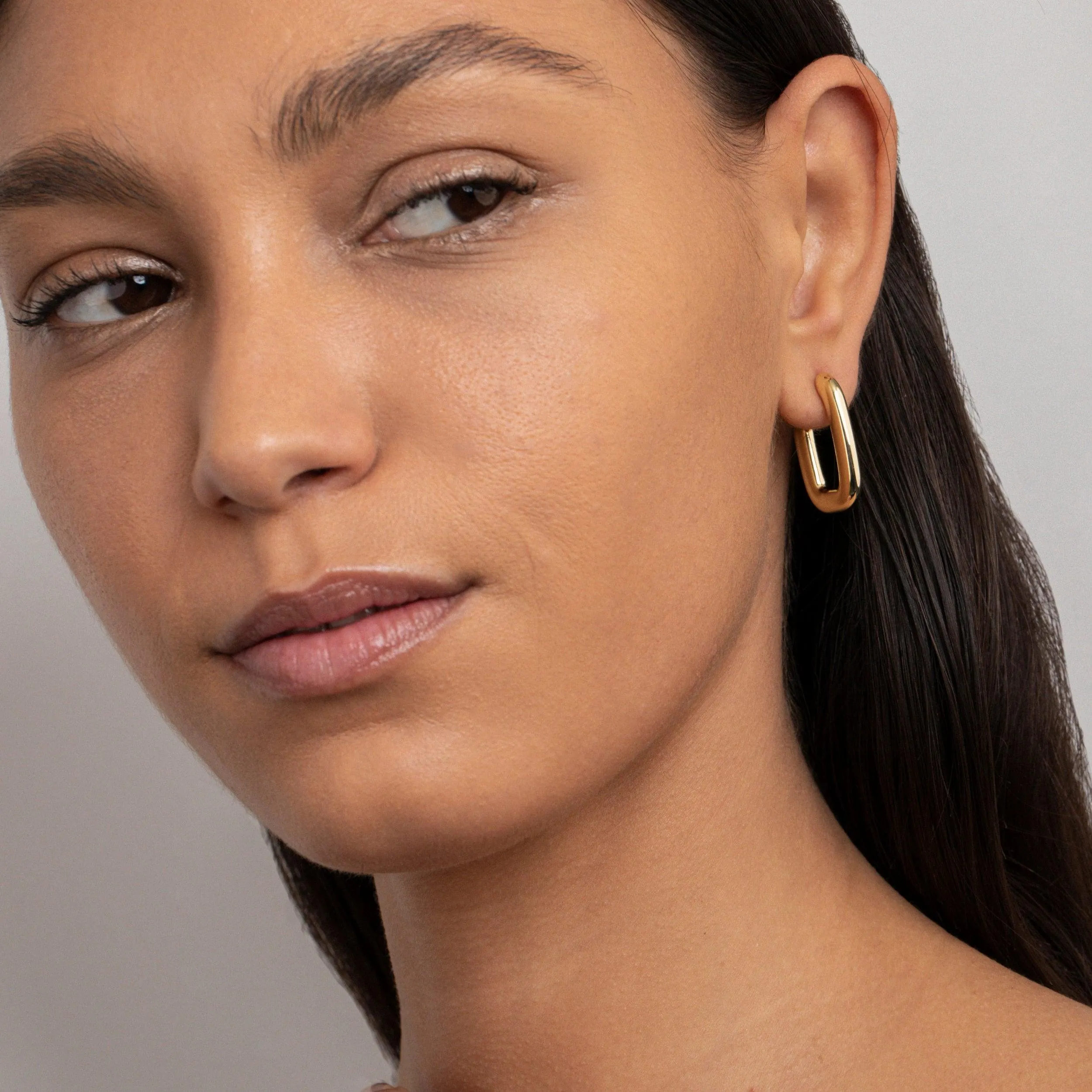 Square Hoop Earrings