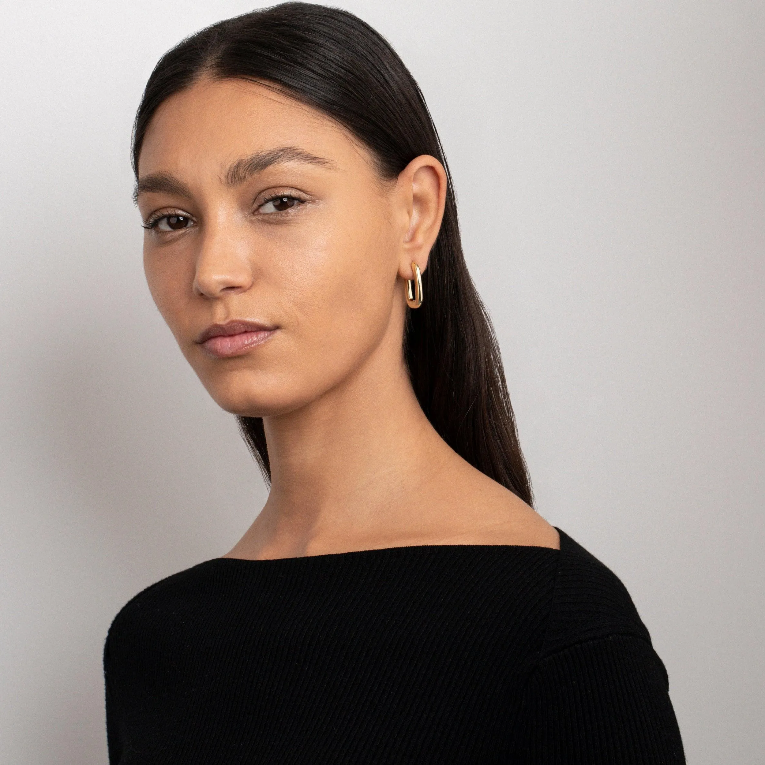 Square Hoop Earrings