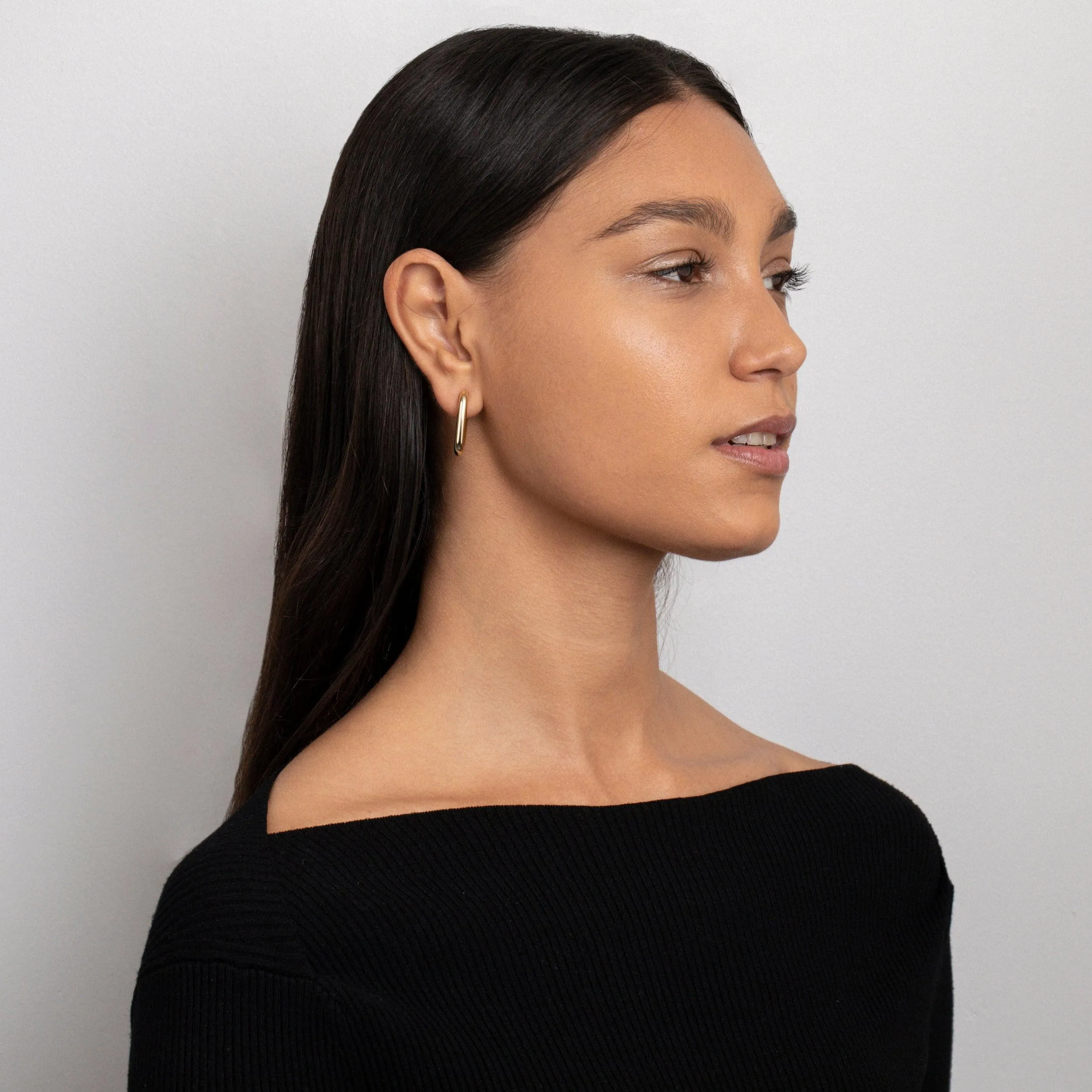 Square Hoop Earrings