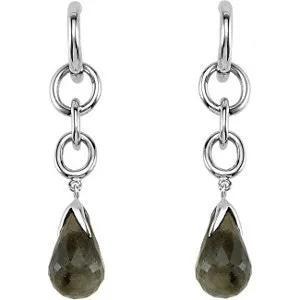 Sterling Silver Labradorite Earrings