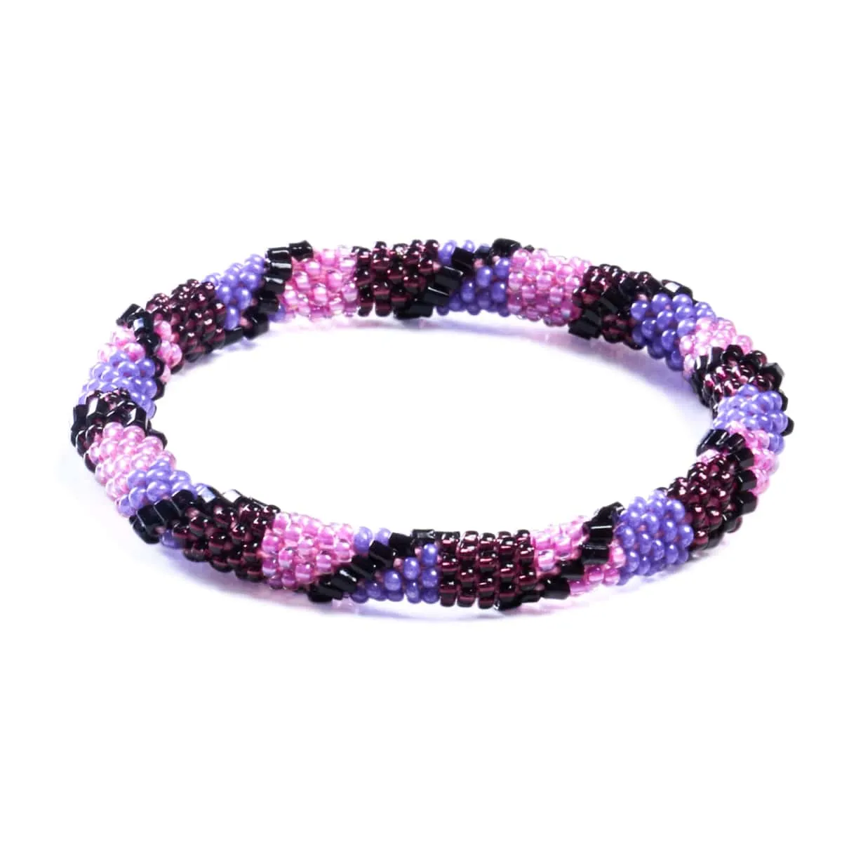 Sugar Plum Fairy | Himalayan Glass Bead Bracelet
