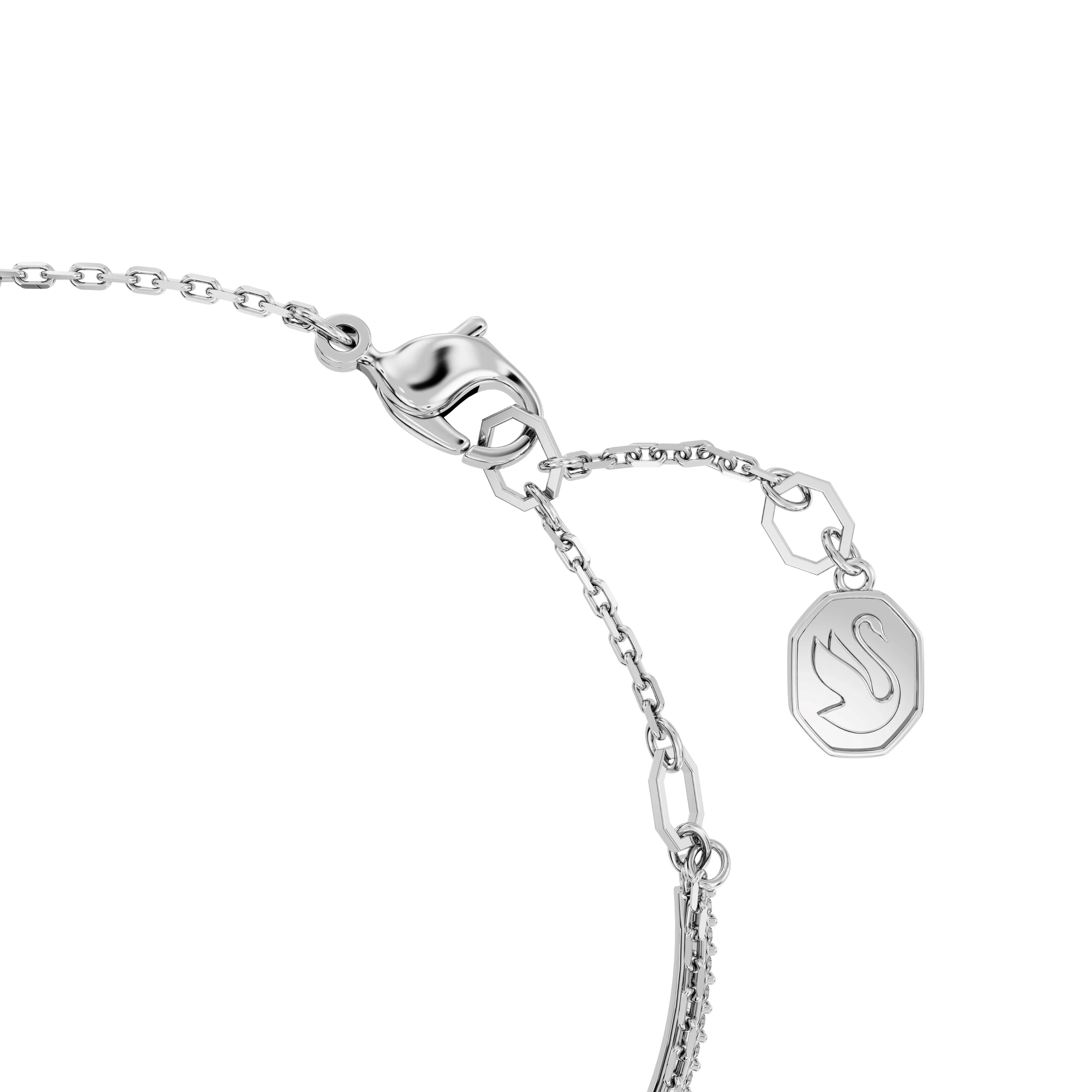 Swarovski Stilla Rhodium Blue Bangle