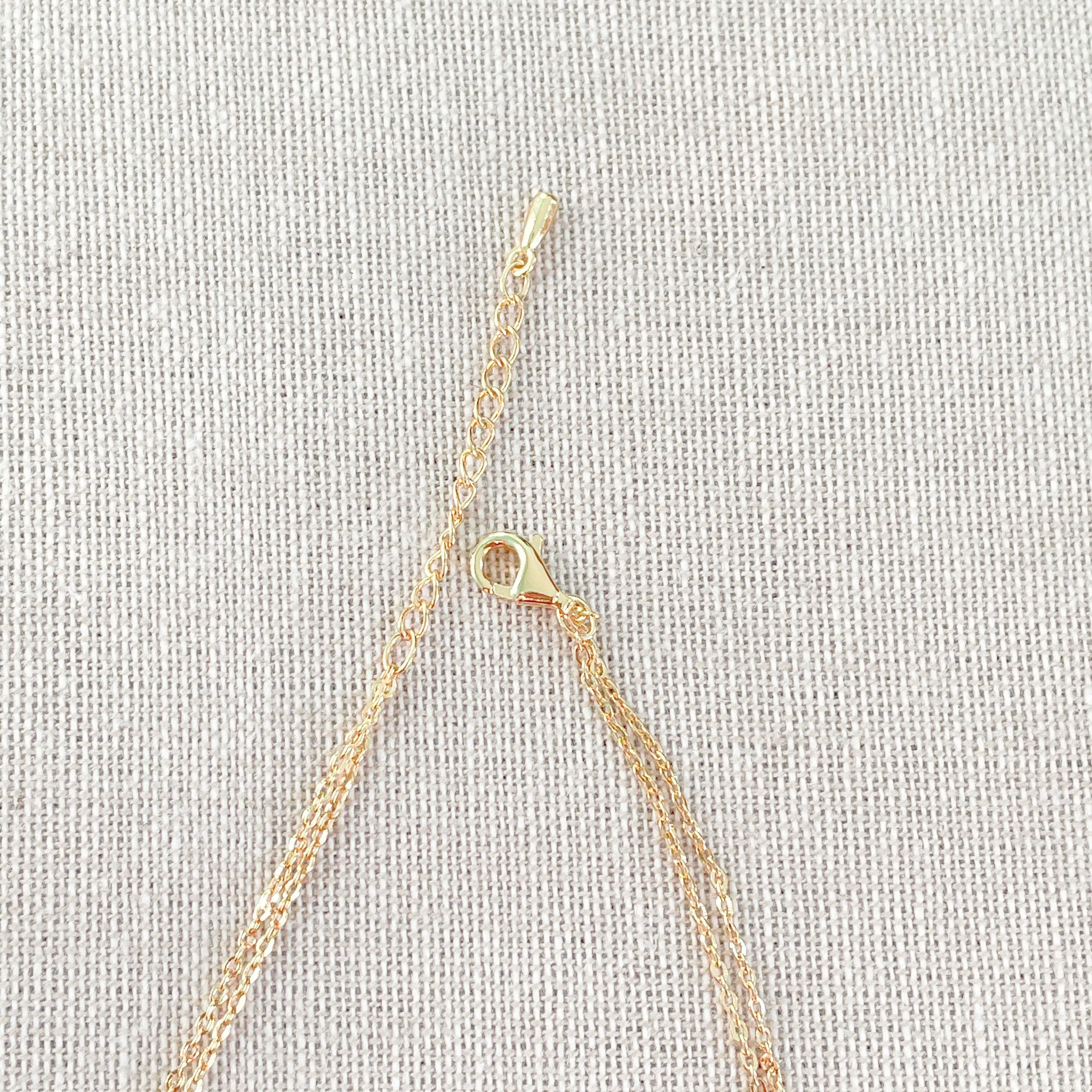 Tamed Drops Necklace | Gold Plated 925 Silver Necklace