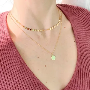 Tamed Drops Necklace | Gold Plated 925 Silver Necklace
