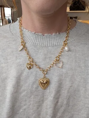 the only hearts curated necklace