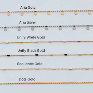 Thin Chain Necklace E