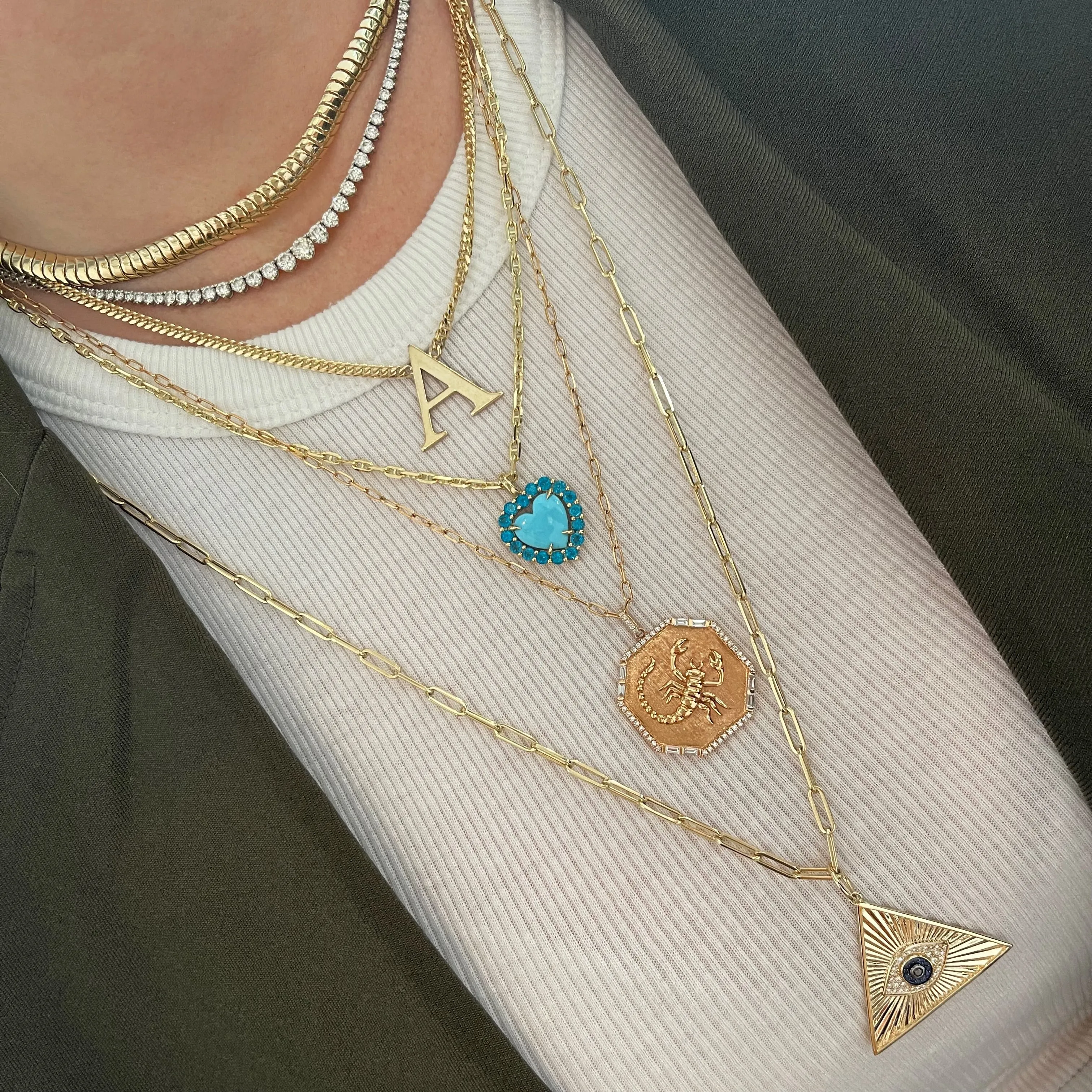 Thin Cobra Necklace