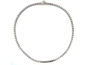 Tiffany & Co. Venetian Box Chain in Sterling Silver