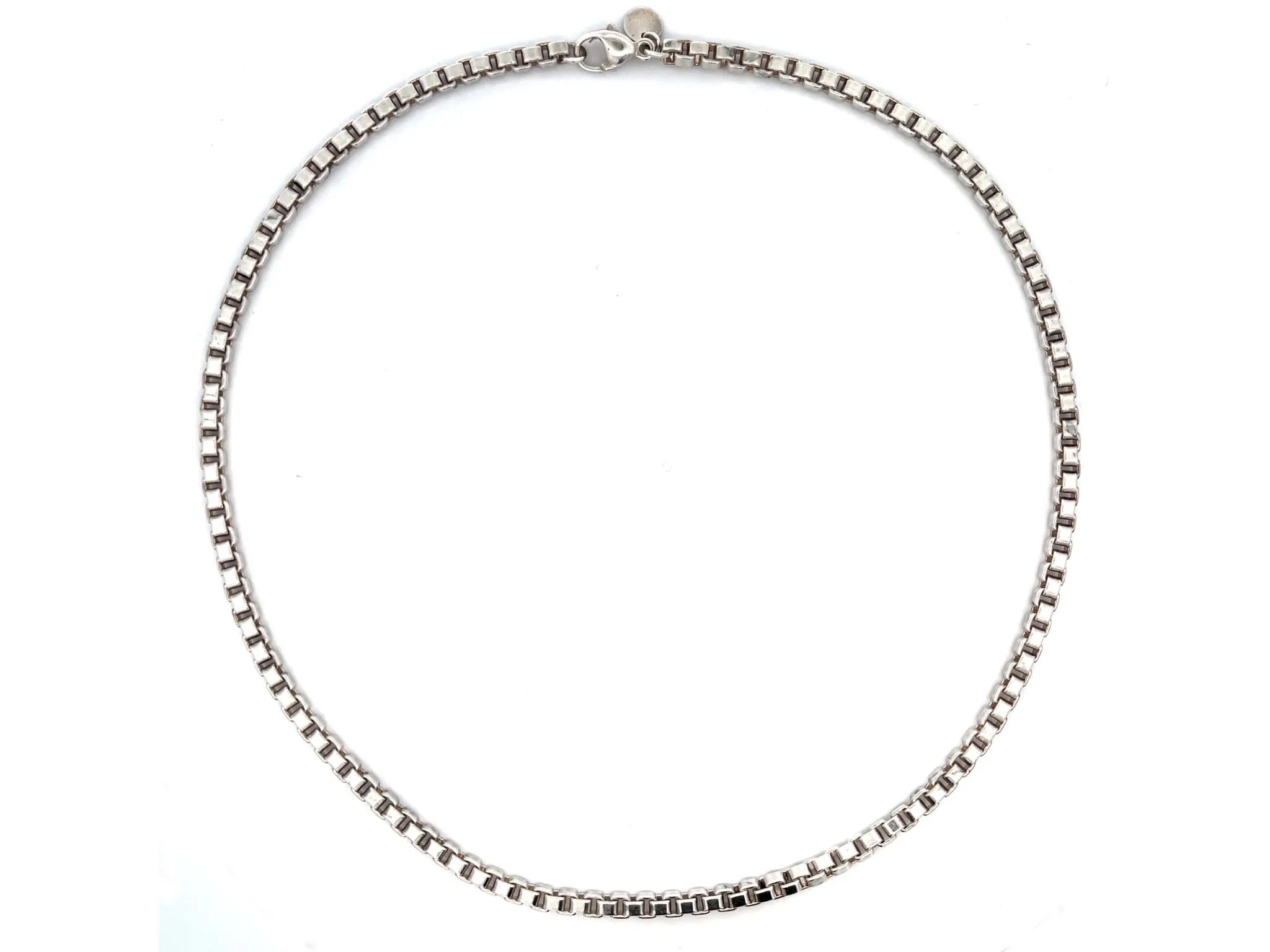 Tiffany & Co. Venetian Box Chain in Sterling Silver