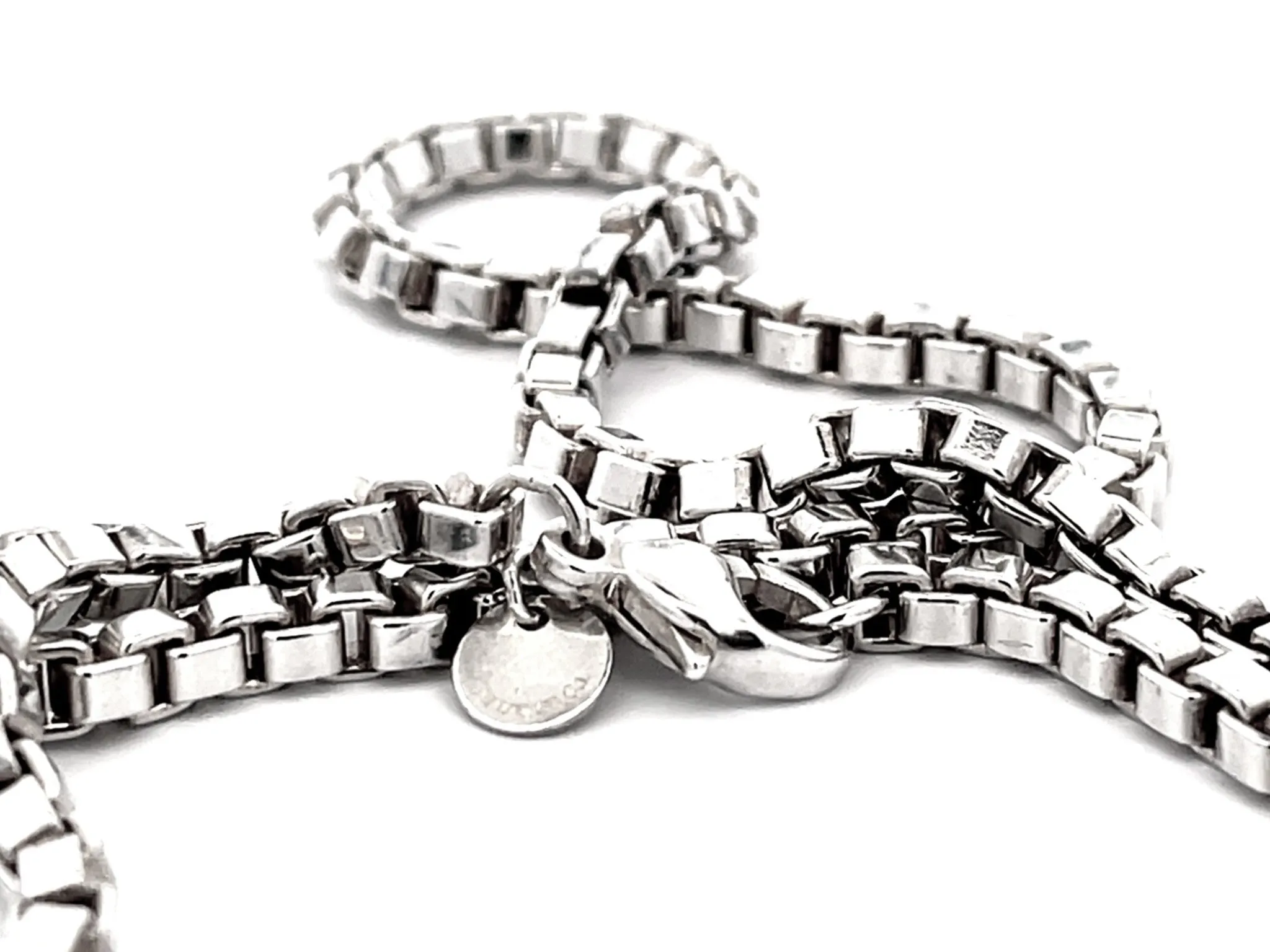 Tiffany & Co. Venetian Box Chain in Sterling Silver