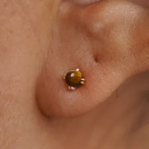 Tiger Eye Earring